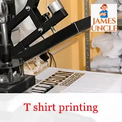 T shirt printing Mr. Rajjeet Barman in Mahestala